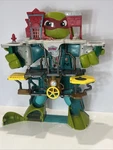 Teenage Mutant Ninja Turtles 'half Shell Headquarters' Playset - Playmates 2016 Used. Price: $30.00.