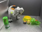 Zuru Smashers Mega Jurassic Light Up Dinosaur With Extras Used. Price: $18.00.