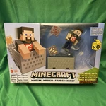 Minecraft Minecart Mayhem Action - Playset New Packaging Damage Never Opened. Price: $31.00.