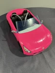 2020 Barbie Doll Glam Pink Convertible Seater Car Mattel Toy Belts Used. Price: $6.00.