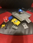 Transformers Legacy Evolution Core Class Optimus Prime Bumblebee Figure Set Used. Price: $70.00.
