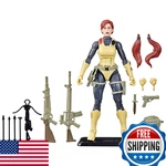 G.i. Joe Classified Series Retro Cardback Scarlett Collectible 6-INCH Action New. Price: $38.65.