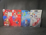 Super Mario Keychain/figure Lot Mini Figurekart Galaxy Dixie Kong New. Price: $19.99.