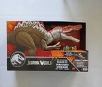 Mattel - Jurassic World Super Colossal Spinosaurus Dinosaur Toy + 2 Mini Figures New. Price: $134.00.
