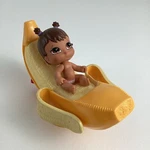 Baby Bratz Sweet Seat Pull String Banana Rocker Lounge Lil Yasmin Doll Mga Toy Used. Price: $34.95.