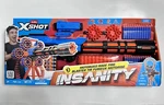 Zuru X-shot Skins Menace Motorized Rage Fire Blaster Gun Tripod & Dart Belts New. Price: $49.99.