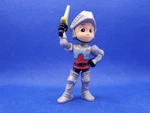 Paw Patrol Rescue Knights Castle Ryder 4" Action Figure Toy Armor Spin Master Used. Price: $7.96.