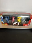 Poppy Playtime Official Collectable Figures 4-PACK New In Box. Price: $24.99.