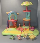 Vtg 2005 Hasbro Littlest Pet Shop Whirl Around Playground Playset Lps + Figures Used. Price: $50.00.