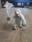 Schleich 42510 Blizzard Bear Eldrador Mythical Creature Action Figure W/ Weapon Used. Price: $19.99.