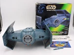 Darth Vader's Tie Fighter Star Wars Power Of The Force 1996 Kenner 1MISSILE Potf Used. Price: $43.16.
