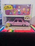 The Simpsons Family Sedan Set 2.5" Action Figure Kids Toy Jakks Pacific 2025 New. Price: $60.00.