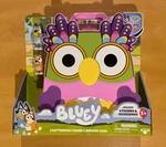 Bluey Carrying Case 4 Figures Muffin, Chattermax, Bingo, New. Price: $9.99.