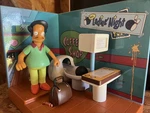 Playmates The Simpsons World Of Springfield Bowl-a-rama Great Working Condition Used. Price: $15.50.