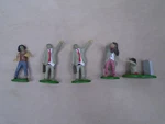 Glow The Dark Flesh Eating Zombies Playset Action Figures Accoutrements Lot 5 Used. Price: $12.99.