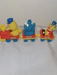 Vintage Illco Sesame Street Train Toy Cookie Monster Bert Big Bird Used. Price: $5.99.