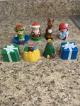 Fisher Price Little People Christmas Holiday Santa Winter Figures Lot & More Used. Price: $27.95.
