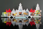 Super Mario Bros. Movie Mushroom Kingdom Castle Playset Jakks Pacific No Figures Used. Price: $7.95.