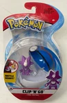 Jazwares Pokemon Clip 'n' Go Ball & Figure - Toxel W/great (3 Inch) New. Price: $19.99.