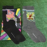 Nickelodeon 2-PAIR Spongebob Squarepants & Patrick Star Salute Socks 6-12 New. Price: $15.00.
