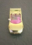 Mattel Polly Pocket Convertible Car #27 Original L4357 Pink/metallic Green Used. Price: $18.00.