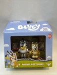 Bluey & Friends Bingo 2 Pack Figures Animal Costumes Heelers Moose Toys New. Price: $17.59.