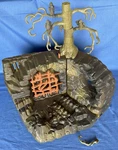 Motu Fright Zone Evil Horde Playset Parts-walls,floor,trap,tree,door Mattel 1984 Used. Price: $24.99.