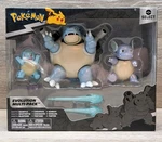 Pokemon Select Evolution Squirtle, Wartortle & Blastoise Battle 3 Pack Figures New. Price: $18.29.