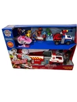 Paw Patrol Rapid Fire Rescue Mega Pack Playset, 4 Vehicle + 8 Figures Read New. Price: $45.00.