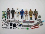 2000S Era Gi Joe 3/4" Figure & Accessories Lot Zartan Storm Shadow Cobra Viper Used. Price: $48.74.
