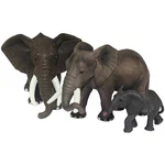Funshowcase African Jungle Animals Toy Elephants Figure Realistic Plastic Figuri New. Price: $43.56.