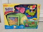Vintage 1998 Mattel Nickelodeon Rugrats Angelica's Backyard Figure Play Set Nib New. Price: $59.99.