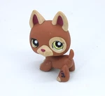 Littlest Pet Shop Lps #1362 German Shepherd Dog Hasbro Bobble Head Figure Used. Price: $9.95.