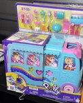Polly Pocket Pet Mobile Adventure Playset 21PC W/vehicle Mattel New. Price: $27.99.