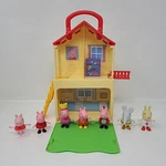 Peppa Pig And Friends Toy Lot Jazwares Of 7 Figures + House Used. Price: $20.69.