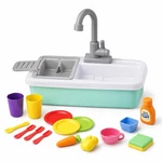 Kitchen Toy Sink Set - Pretend & Play Interactive Runs Water Best Kids Nib New. Price: $38.97.