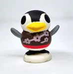 2001 Animal Crossing Playset 1" Aurora The Penguin Mini Figure Used. Price: $5.00.
