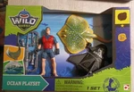 Stingray Dive, Wild Quest Ocean Playset Diver, Submersible, Gear, New. Price: $8.00.