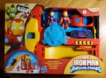 Hasbro Marvel Iron Man & His Awesome Friends Garage Action Figure Playset Disney New. Price: $29.97.
