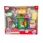 Cocomelon School Deluxe Playtime Set W/ Figures & Accessories 8 Pieces Nib New. Price: $21.00.