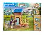 Playmobil Of Waterfall - Stall With Amelia And Whisper #71353 Nib New. Price: $50.00.