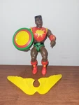 Mattel Masters Of The Universe Origins Sun-man Action Figure Used. Price: $10.00.