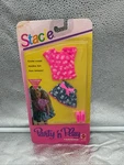 Mattel Stacie Party 'n Play Fashions 3463 Doll Outfit New Sealed 1992 Barbie. Price: $19.99.