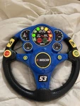 Nascar Adventure Force Shake N' Steering Wheel Toy AF-155NR Tested Works Used. Price: $9.79.