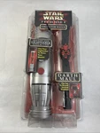 Star Wars Episode 1 Collector Darth Maul Lightsaber Case Wristwatch New. Price: $16.16.