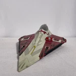 Obi-wan Kenobi Jedi Starfighter DELTA-7 Wars Hasbro 2001 Used. Price: $24.99.