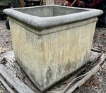 Antique Concrete Planter Box GA20134 Used. Price: $1080.00.