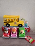 Cocomelon Yellow Jj School Bus With Sound Plus Mini Fire, Ice Cream, Trash Truck New. Price: $65.99.
