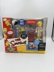 Simpsons Burns Manor With Exclusive Pajama Mr. Figure Interactive Box Set New. Price: $50.00.