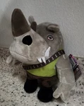 Rocksteady Rhino Teenage Mutant Ninja Turtle Mayhem Movie 8" Plush Stuffed Tmnt New. Price: $24.00.